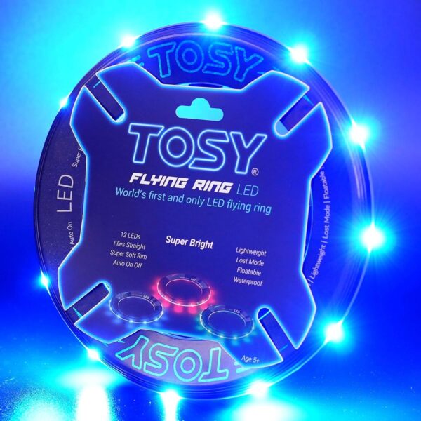 TOSY Flying Ring - 16 Million Color RGB or 12 LEDs, Super Bright