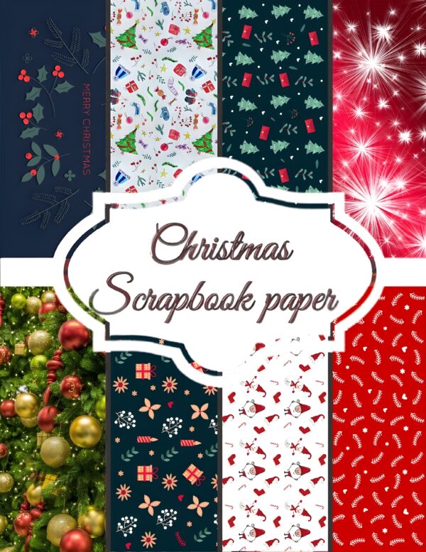 Christmas Scrapbook Paper