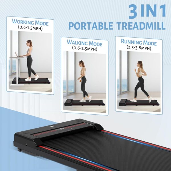Sperax Walking Pad,Under Desk Treadmills for Home,320 Lbs Capacity - Image 3