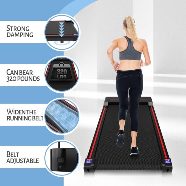 Sperax Walking Pad,Under Desk Treadmills for Home,320 Lbs Capacity - Image 4