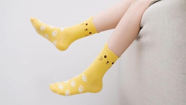 Jeasona Women's Cat Socks Cat Gifts Cute Animal Socks Dog Owl Gifts for Women - Image 2