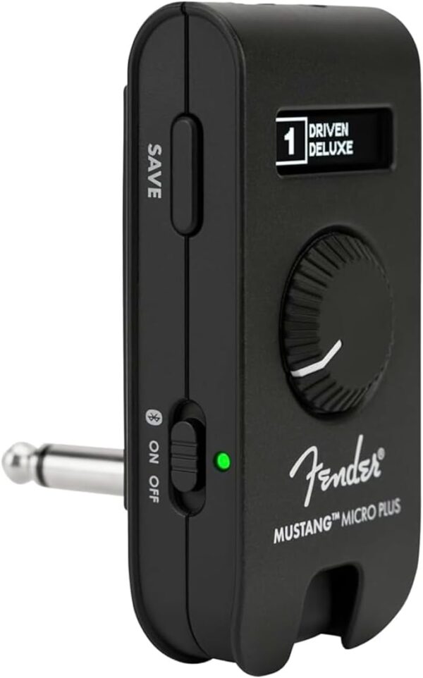 Fender Mustang Micro Plus Headphone Amplifier with Rechargeable Battery
