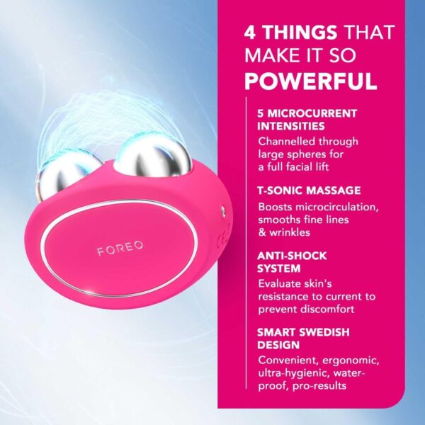 FOREO Bear Microcurrent Facial Device - Face Sculpting Tool - Instant Face Lift - Image 4