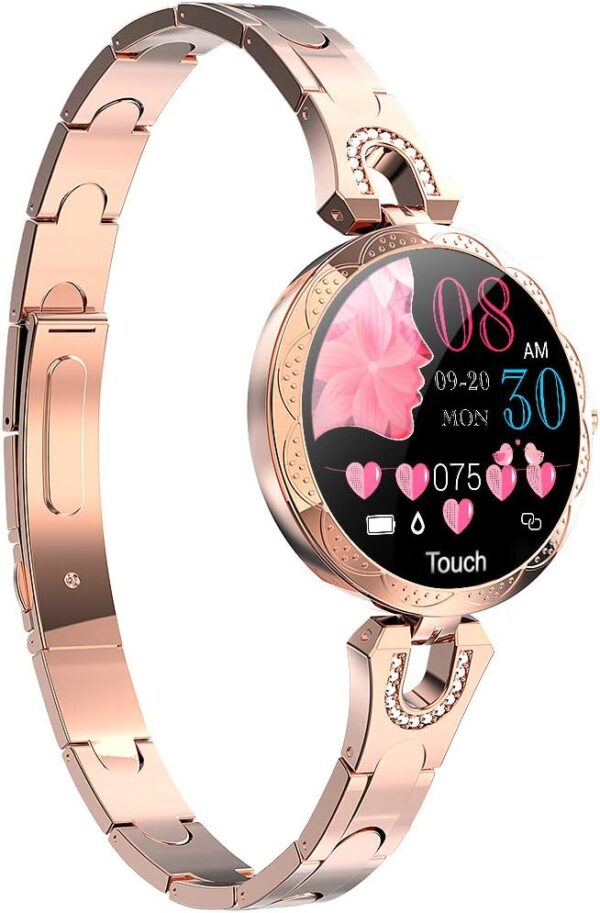 Smartwatch for Women Compatible for iPhone Samsung Android iOS Phones