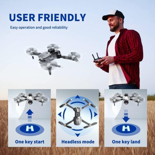 Drone, Drones with camera for adults 4k, Drones for kids 8-12 - Image 2