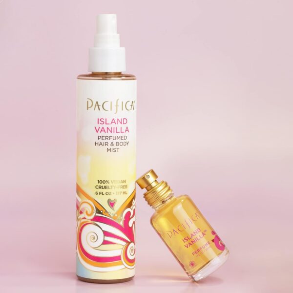 Pacifica Beauty Island Vanilla Hair & Body Mist, Functional Fragrance Spray For A Mood-Lifting Experience - Image 2