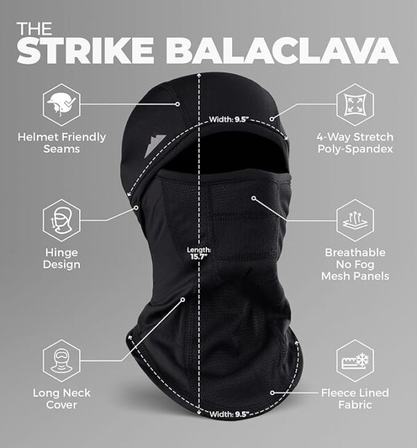 Balaclava Ski Mask - Winter Face Mask for Men & Women - Image 3