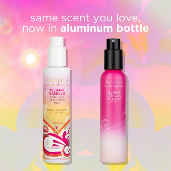 Pacifica Beauty Island Vanilla Hair & Body Mist, Functional Fragrance Spray For A Mood-Lifting Experience - Image 5