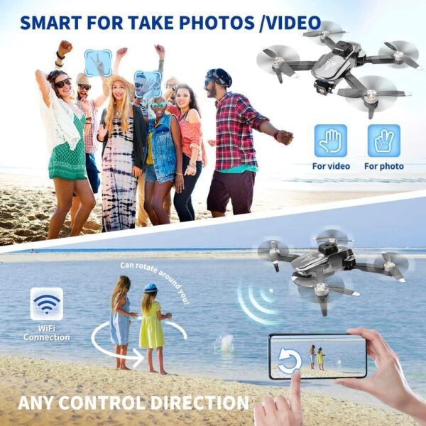 Drone, Drones with camera for adults 4k, Drones for kids 8-12 - Image 3