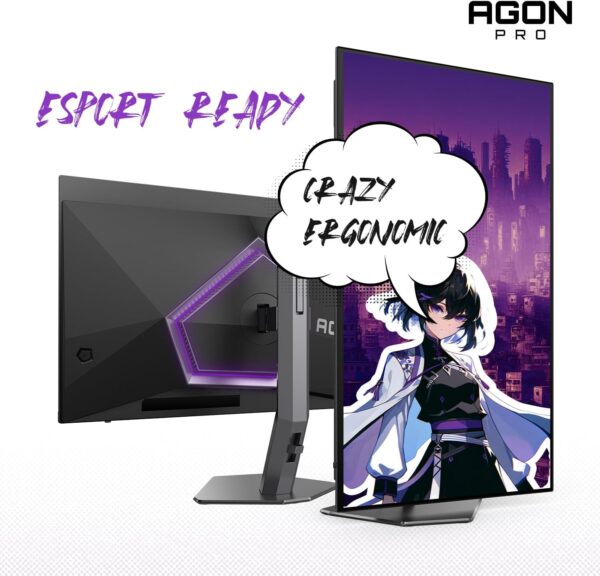 AOC Agon PRO AG276QZD2 27" OLED Tournament Gaming Monitor 2560x1440, 240Hz 0.03ms - Image 2