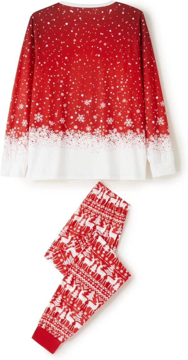 OAKFashion Christmas Family Pajamas Holiday Christma Pajama Family - Image 3