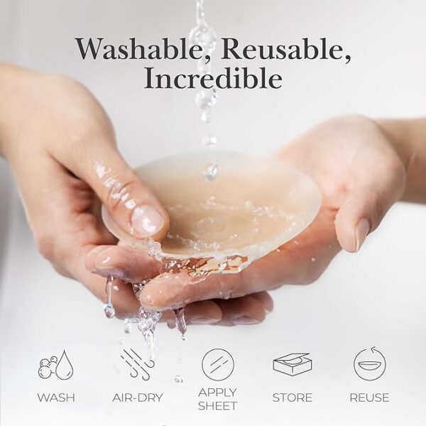 Nippies Nipple Cover - Sticky Adhesive Silicone Nipple Pasties - Image 2