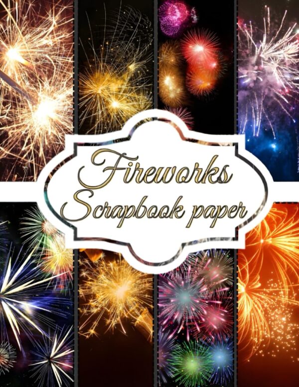 Fireworks Scrapbook Paper