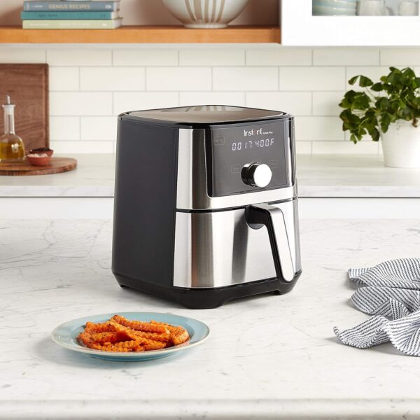Instant Pot Vortex Plus 4QT Air Fryer, Custom Program Options, 6-in-1 Functions Crisps, Broils, Roasts, Dehydrates, Bakes - Image 4