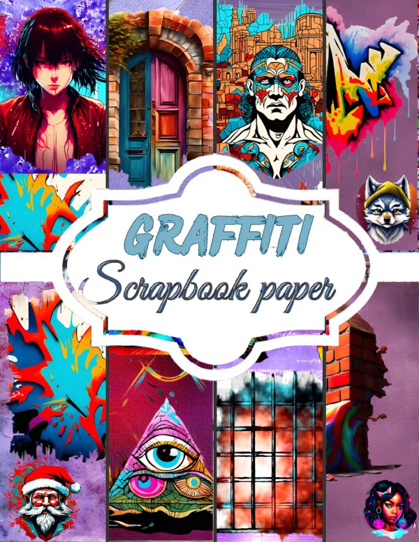 Graffiti Scrapbook Paper