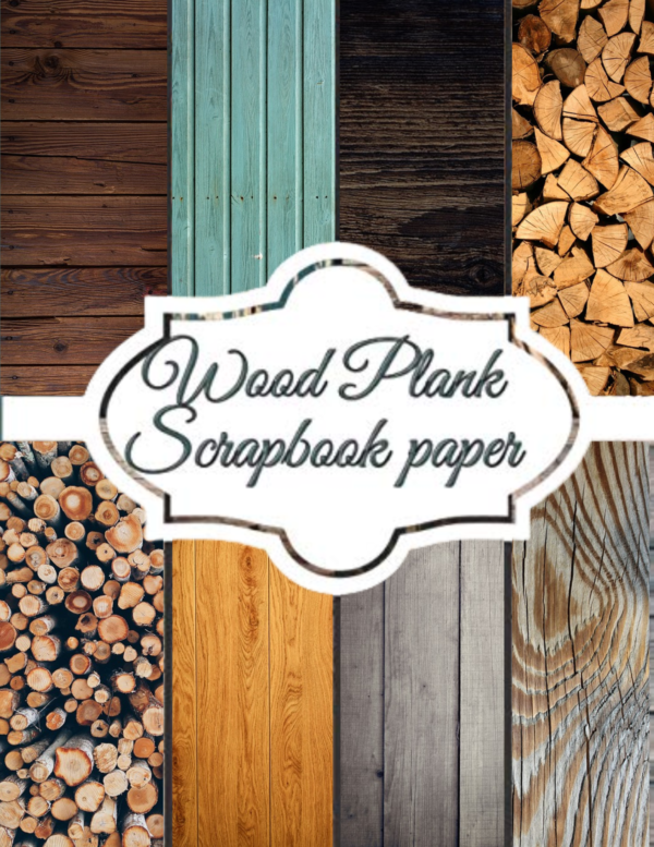 Wood Plank Scrapbook Paper