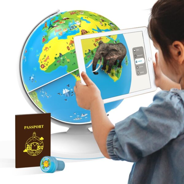 PlayShifu Smart Educational Globe for Kids, Interactive AR Toy, Ideal for Preschool Learning