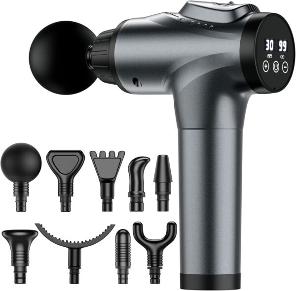 Massage Gun, Muscle Massage Gun for Athletes Handheld Electric Deep Tissue Back Massager