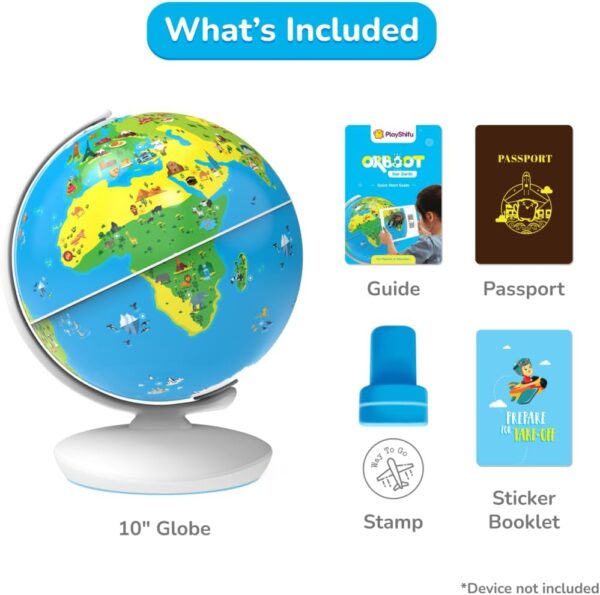 PlayShifu Smart Educational Globe for Kids, Interactive AR Toy, Ideal for Preschool Learning - Image 4
