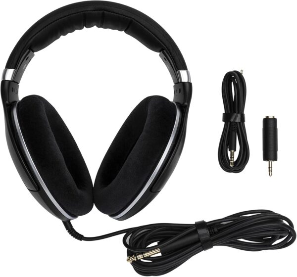 Sennheiser Consumer Audio HD 599 SE Around Ear Open Back Headphone - Black - Image 5