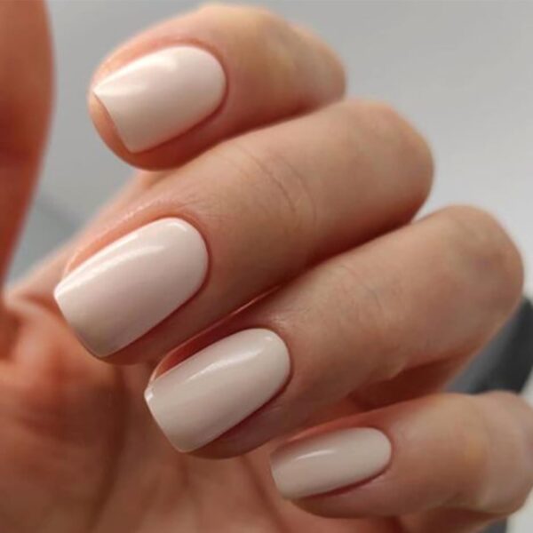 Modelones 32Pcs White Christmas Press on Nails, Upgrade Short Square Fake Nails - Image 3