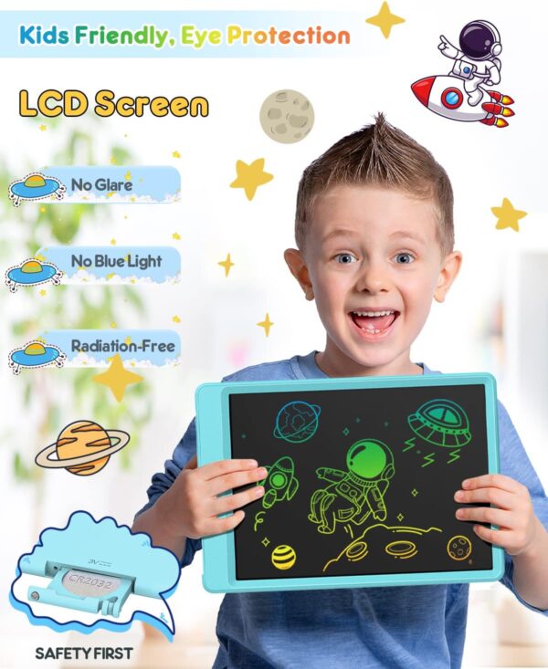 FLUESTON LCD Writing Tablet, Doodle Board Toys Gifts for 3-8 Year Old Girls Boys - Image 3