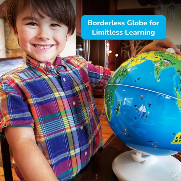 PlayShifu Smart Educational Globe for Kids, Interactive AR Toy, Ideal for Preschool Learning - Image 3