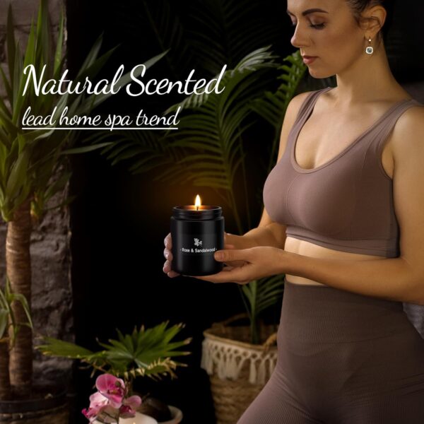 Scented Candle - Christmas Scented Candles for Men - 7.6oz Soy Wax Scented Candle for Home Scented - Long Lasting Candles - Image 3