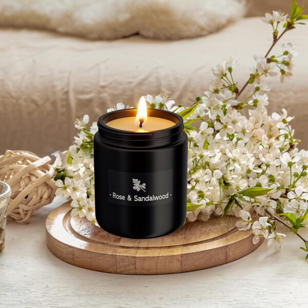Scented Candle - Christmas Scented Candles for Men - 7.6oz Soy Wax Scented Candle for Home Scented - Long Lasting Candles - Image 4
