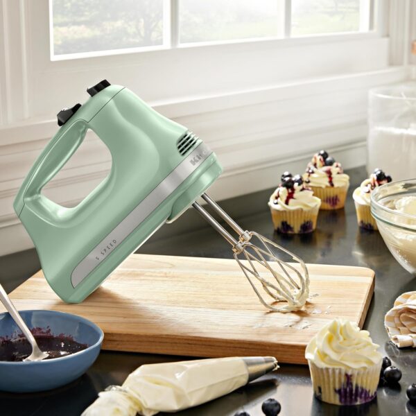 KitchenAid 5-Speed Ultra Power Hand Mixer - KHM512, Pistachio - Image 3