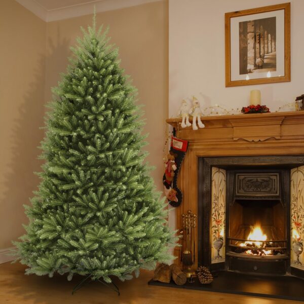 National Tree Company Artificial Full Christmas Tree, Green, Dunhill Fir, Includes Stand, 6.5 Feet - Image 3