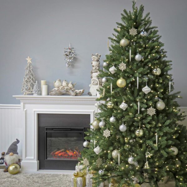 National Tree Company Artificial Full Christmas Tree, Green, Dunhill Fir, Includes Stand, 6.5 Feet - Image 4